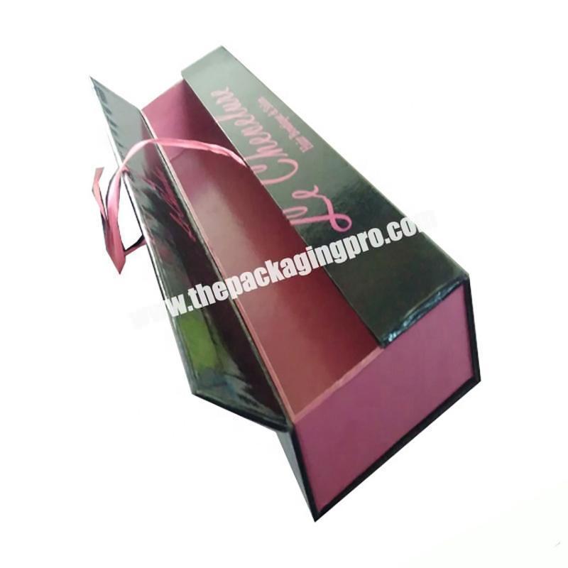 Wholesale office business customized luxury cardboard gift wine box in case