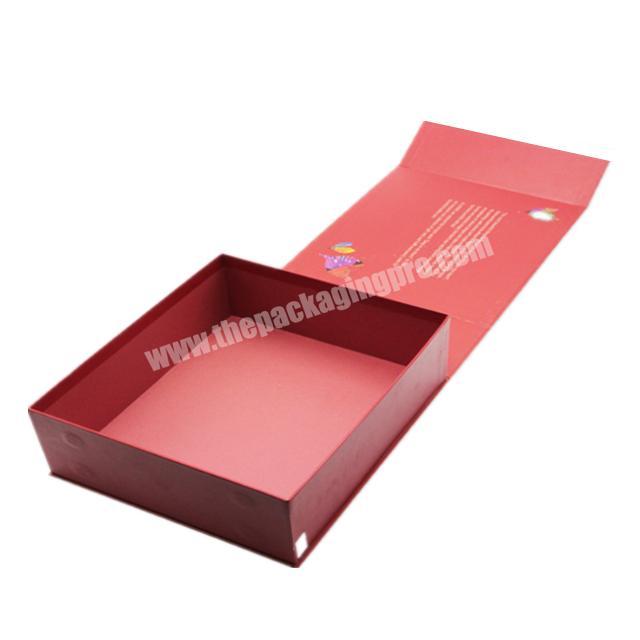 wholesale packaging cardboard handmade wrap large magnetic flap gift box