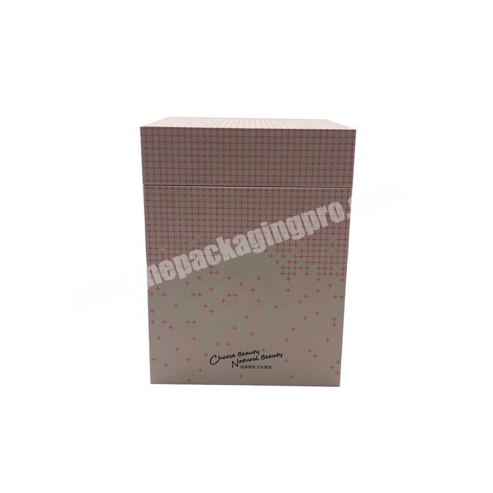 Wholesale paper gift packaging luxury box for candle