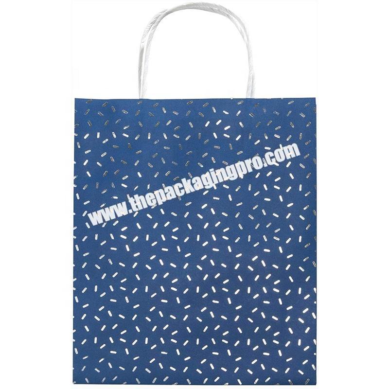 Wholesale Personalized Customized Colorful Handles Paper Gift Bag