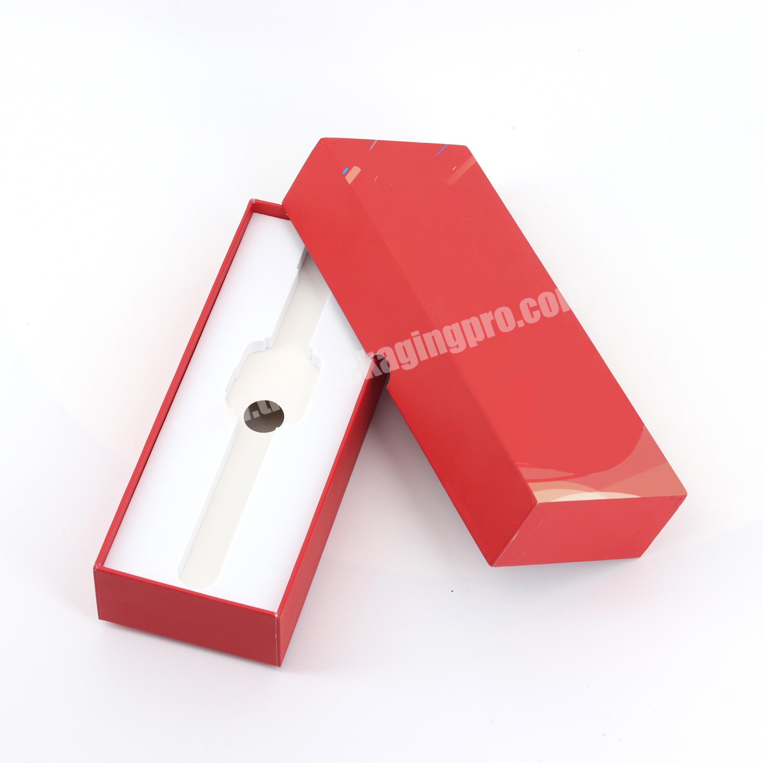 Wholesale Personalized Designer Red Color Boxes For Watches Gift For Packaging