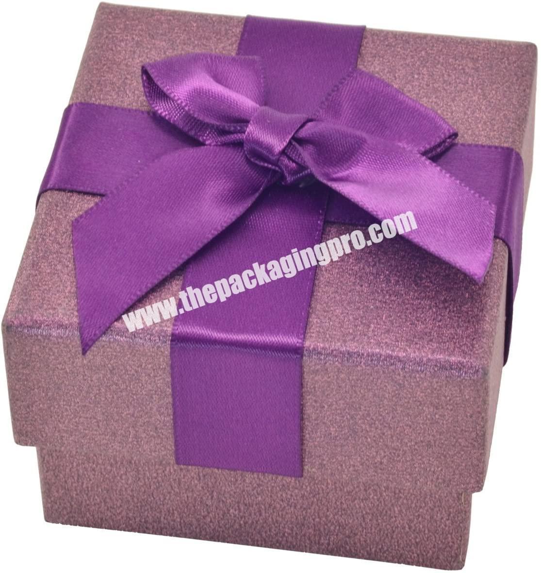 Wholesale pink luxury birthday party gift box