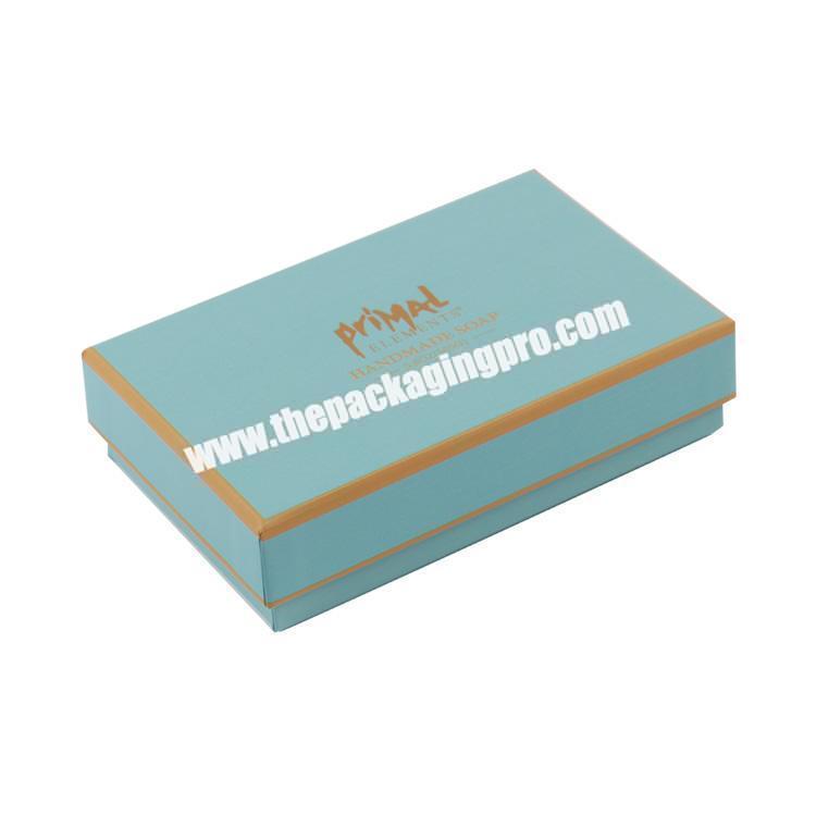 wholesale premium rigid paper packaging soap boxes