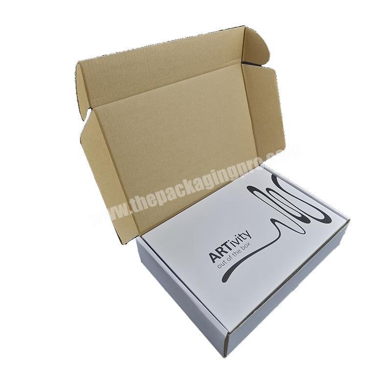 Wholesale price custom corrugated mailer shipping box foldable