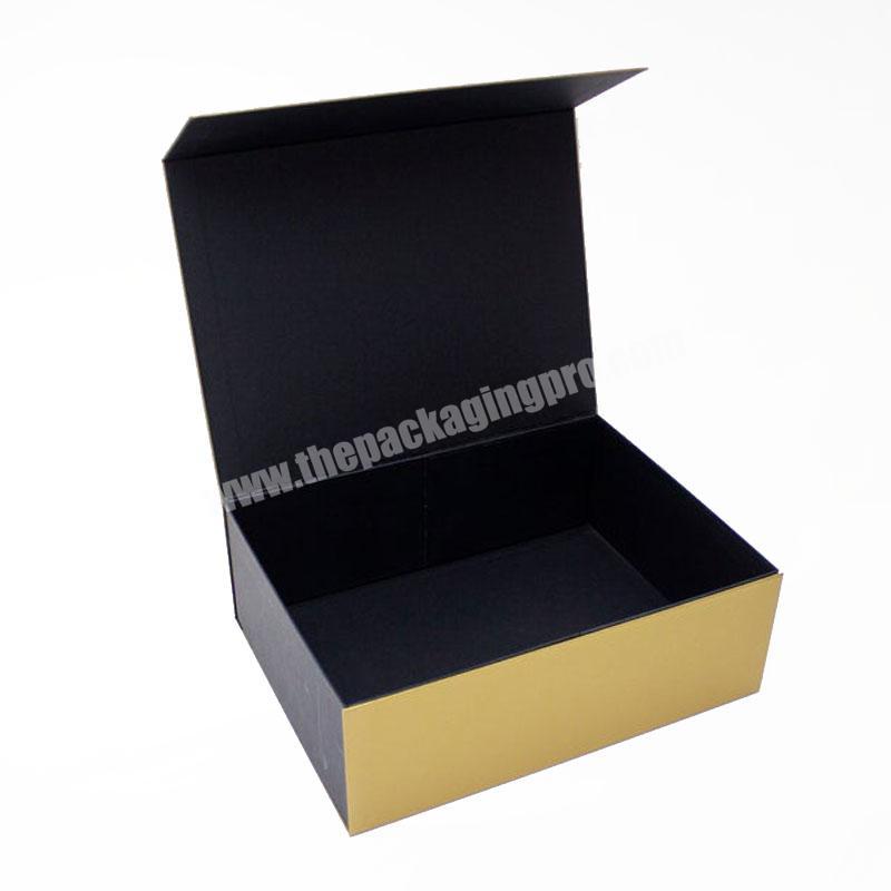 Wholesale price custom size luxury clothing packaging gift box
