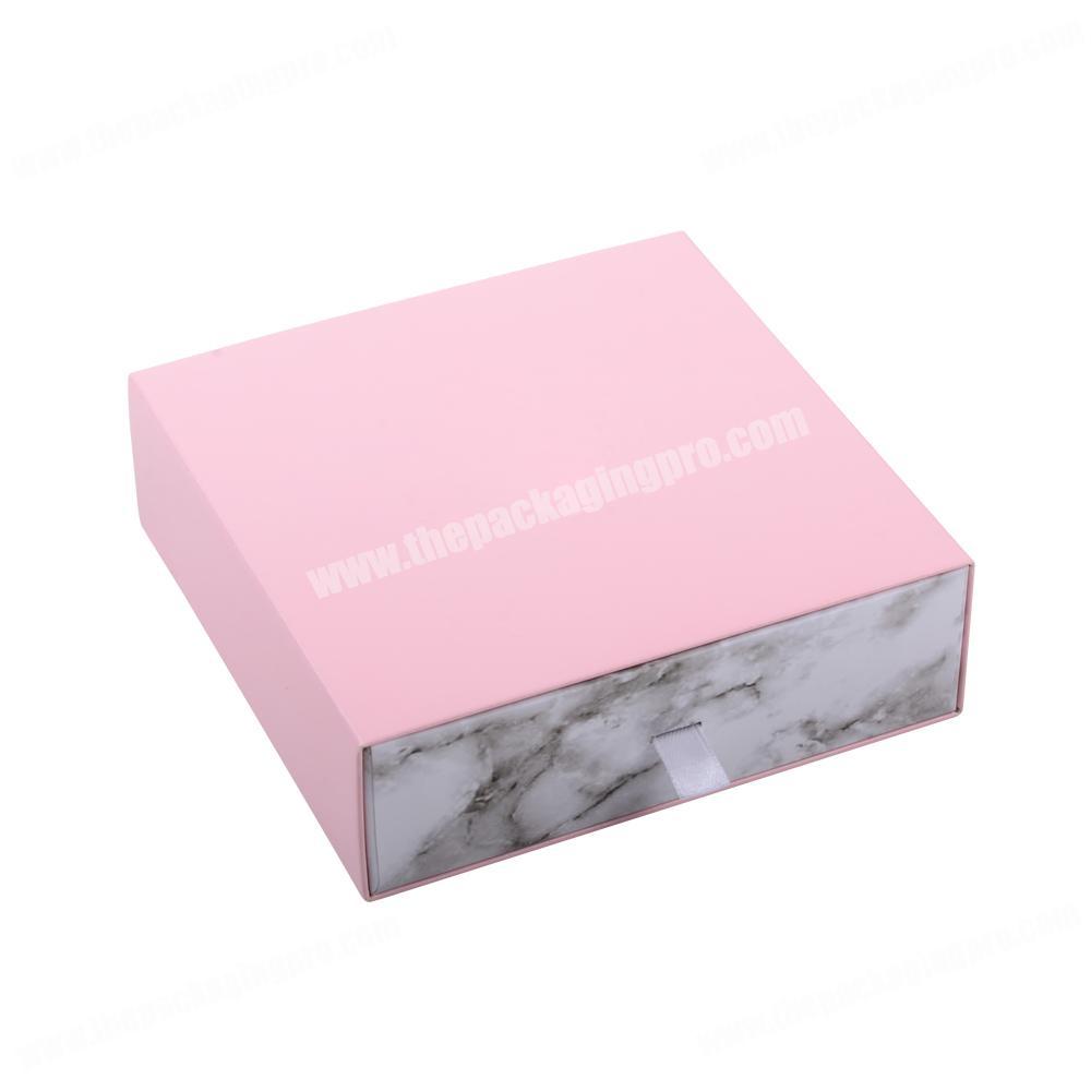 Wholesale prices creative paper marble paper box custom logo