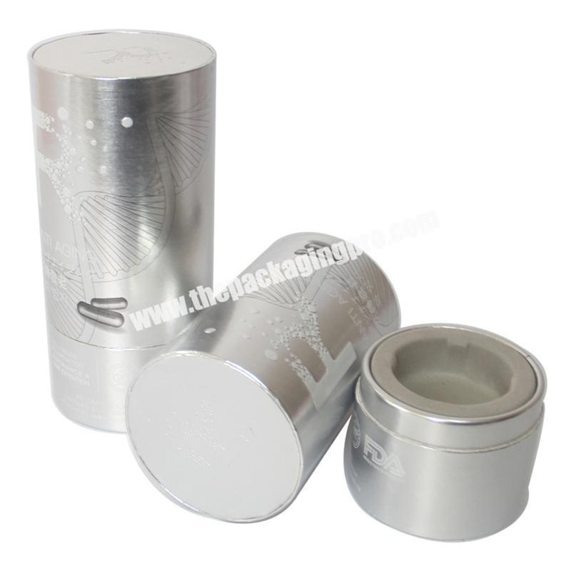 Wholesale printed cylinder tea packaging box
