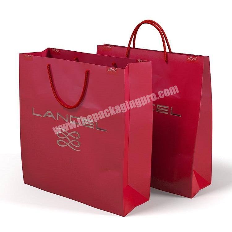 Wholesale printing art paper shopping bag China supplier