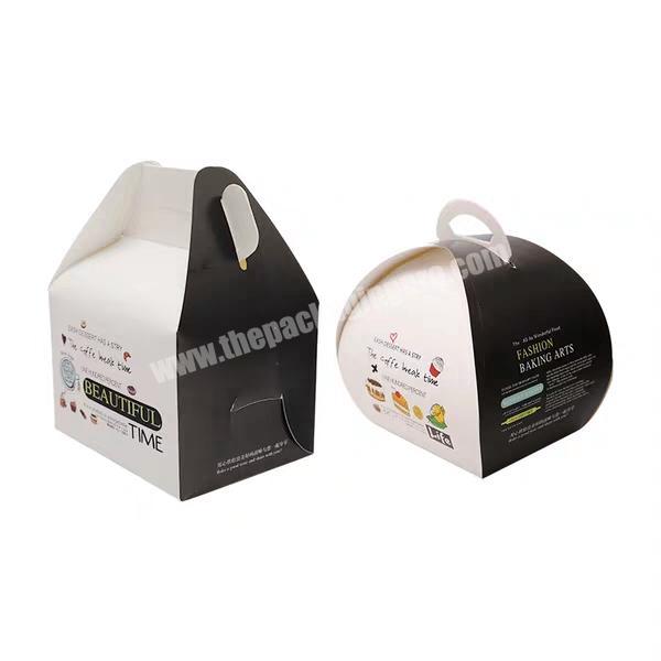 Wholesale ready to ship cake paper packaging box