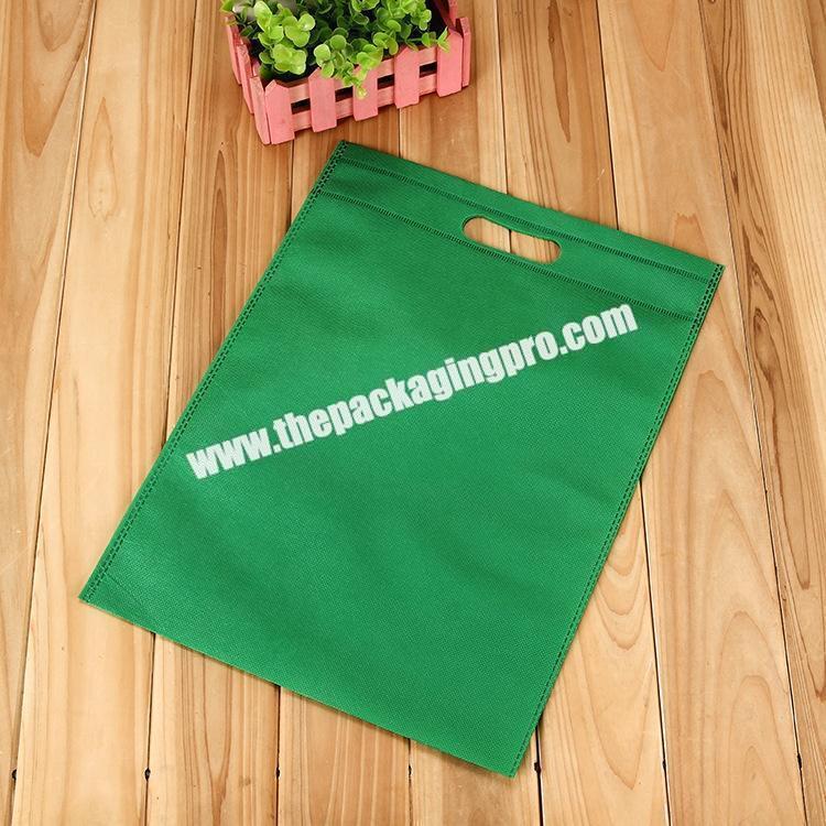 Wholesale Recycled Shopping Die Cut Non Woven Bag Stock
