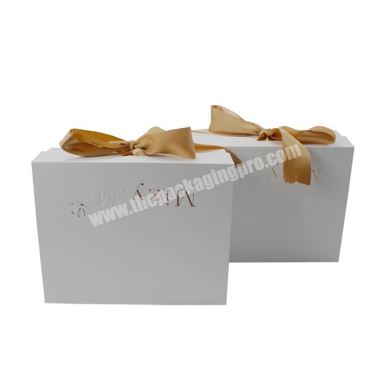 Wholesale Retail Packaging Logo Printed Magnetic Gift Boxes Custom Folding Box