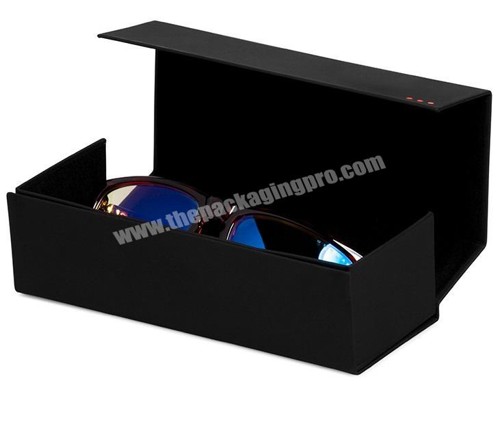 Wholesale Rigid Paper Cardboard Magnetic Closure  Sun Glasses Packaging Gift Boxes