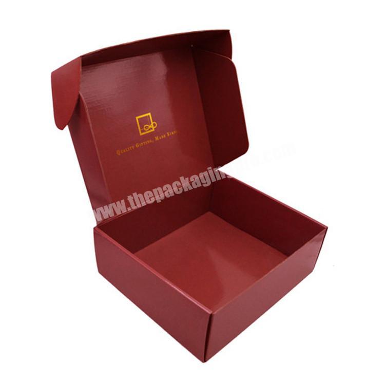 Wholesale Safe Material Foldable shipping box scarf clolthes mailer box printing wedding favor boxes for Cosmetic Shoes Perfume