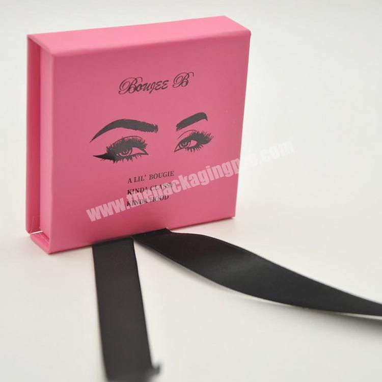 Wholesale sample of Eyelash Packaging Box Lash Boxes Packaging Custom Logo Faux Mink Lashes Strip Empty Case Bulk Vendors
