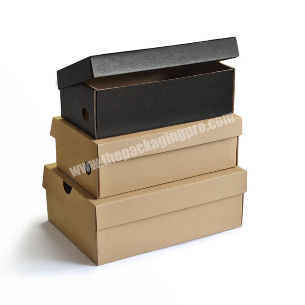 Wholesale shoes packing boxes with custom logo