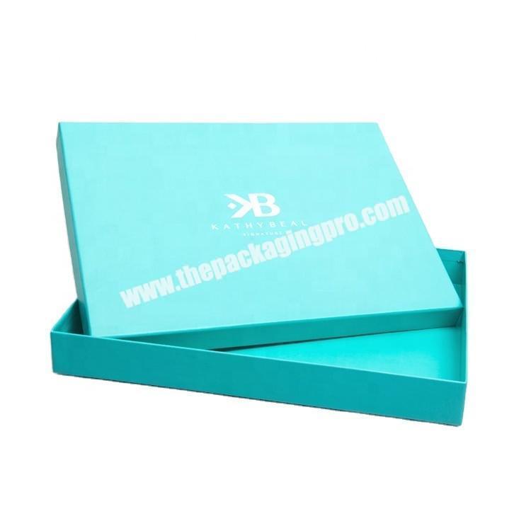 Wholesale Simple Teal Green Clothing Box