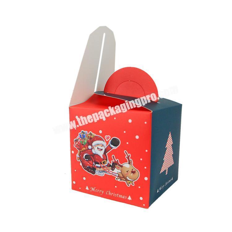 Wholesale size accepted custom glossy lamination candy gift box sweet packing box