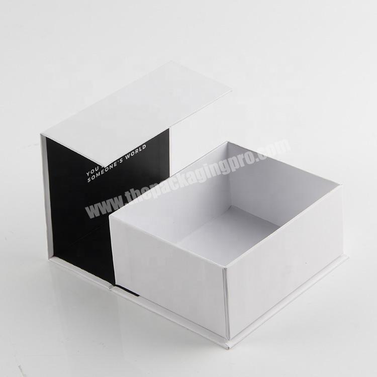 wholesale small clamshell white bow tie gift boxes for sale with lids