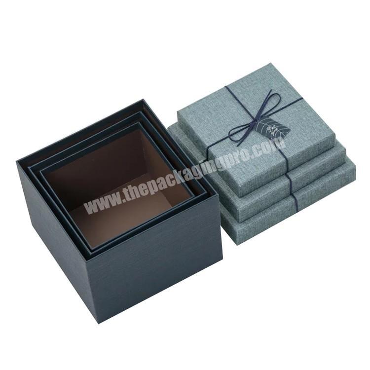 Wholesale Small Men Jewelry Cup Birthday Gift Boxes with Lids