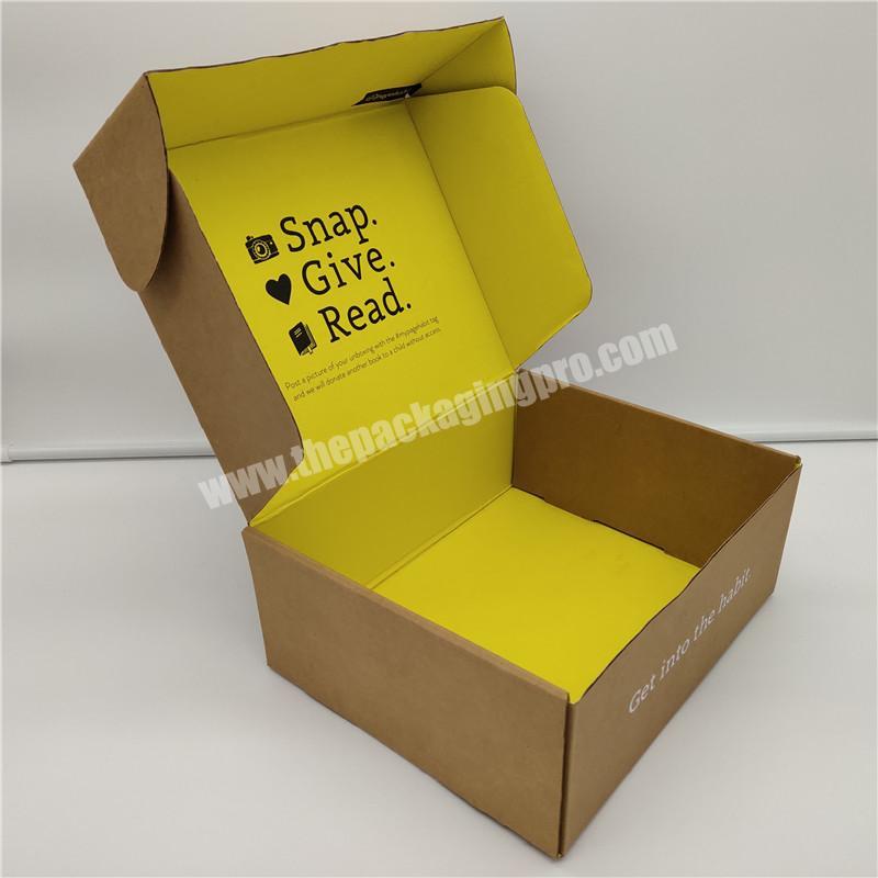 Wholesale Strong Mailing Corrugated Box Long Kraft Box With Custom Logo