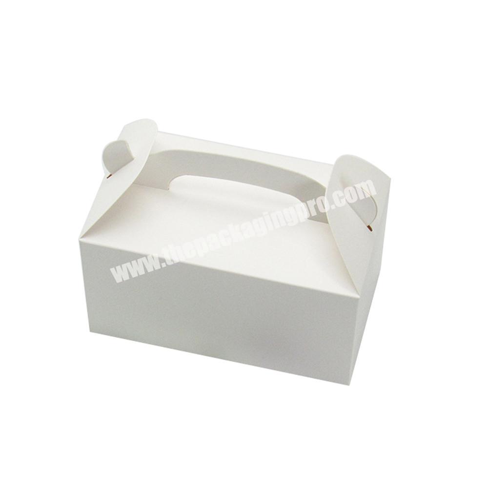 wholesale white small cake paper box packaging