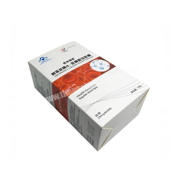 Wholesales Custom Design Medicines Packaging Boxes For Capsules