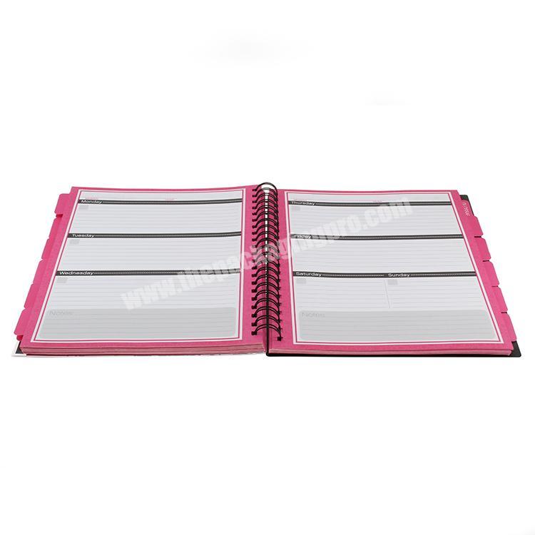 wholesales high quality brand gift custom notebook