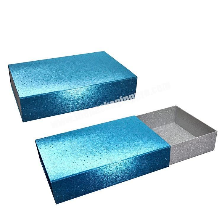 whose sales cheap Fancy custom printed handmade soap drawer glitter paper box