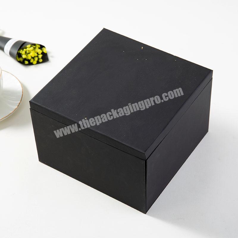 whose sales custom high quality double layer special paper packaging box with EVA for cosmetic set