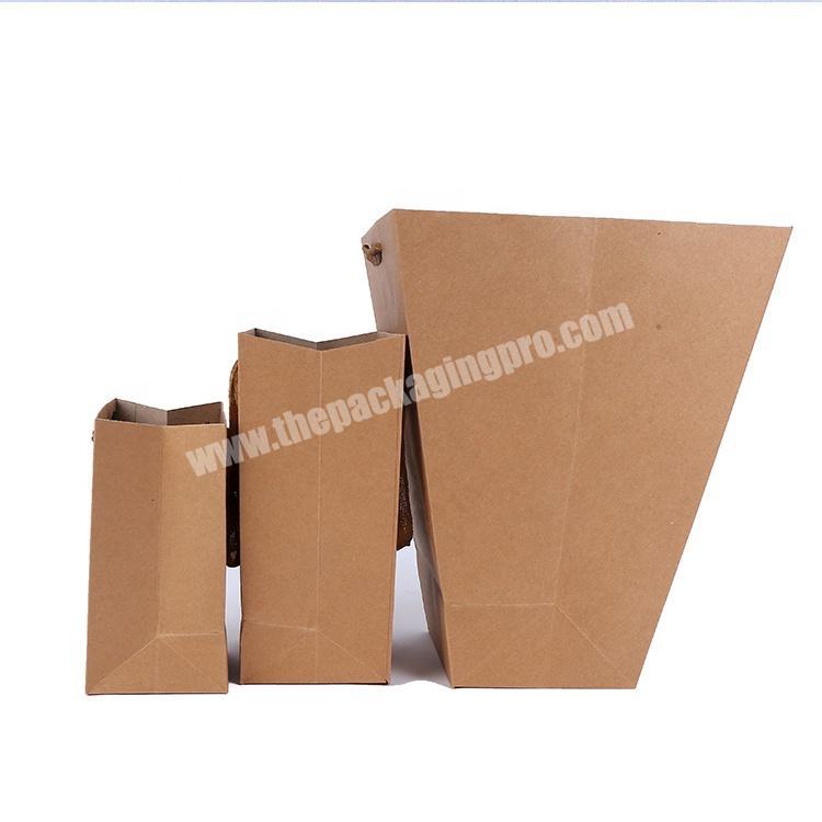 Window transparent tote flower shop bouquet wrapped shopping bag Birthday gift bag open window paper bag