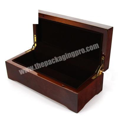 Wooden packaging boxes high-end wooden display gift boxes
