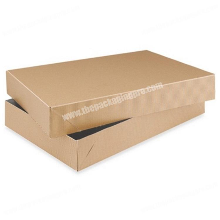 Work home  lid and base rigid recyclable kraft paper electronic packaging gift  boxes