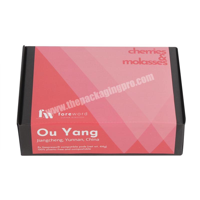 Yongjin Bulk Private Label Printing Shipping Boxes Coloured Product Parcel Mailer Ecommerce Post Box