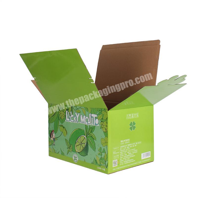 Yongjin Custom Design Cheaper High Quality Promotion Recyclable Cardboard Tear Away Display Carton Box