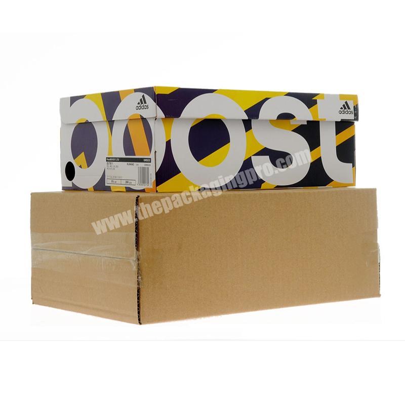 Yongjin luxury cardboard magnetic custom packaging shoe box customized printed foldable shoe paper box