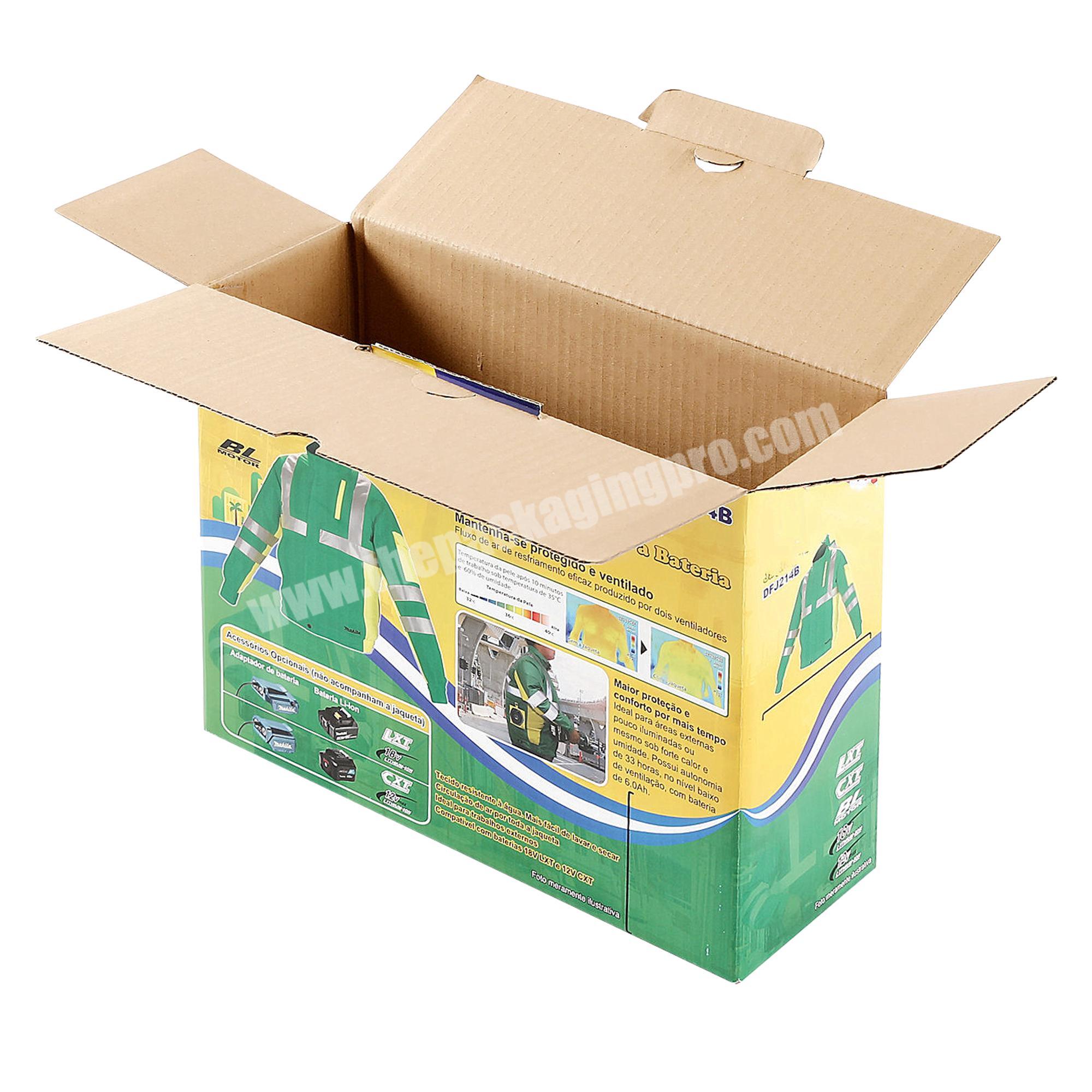 Yongjin New Product Custom Moving Warodrobe corrugated paper box