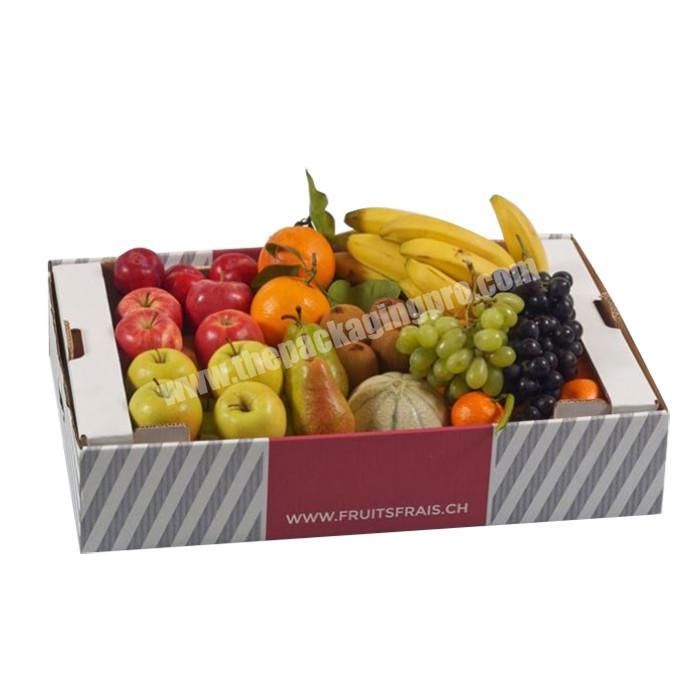 Yongjin Wholesale Strong Corrugated Paper Fruit Carton Box for Banana