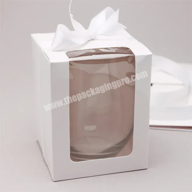 Custom Color Size Empty Cardboard Stemless Wine Glass Gift Box For Wine Glass - Buy Gift Box For Stemless Wine Glass,Wine Glass Gift Box,Glass Gift Box.