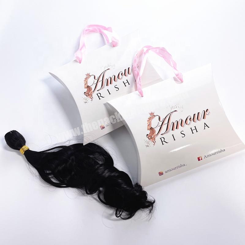 Luxury Hair Box Packaging With Handle Hair Boxes Custom Logo Design Bundle - Buy Custom Hair Boxes,Hair Box Packaging With Handle,Hair Packaging Boxes Custom Logo Bundle.