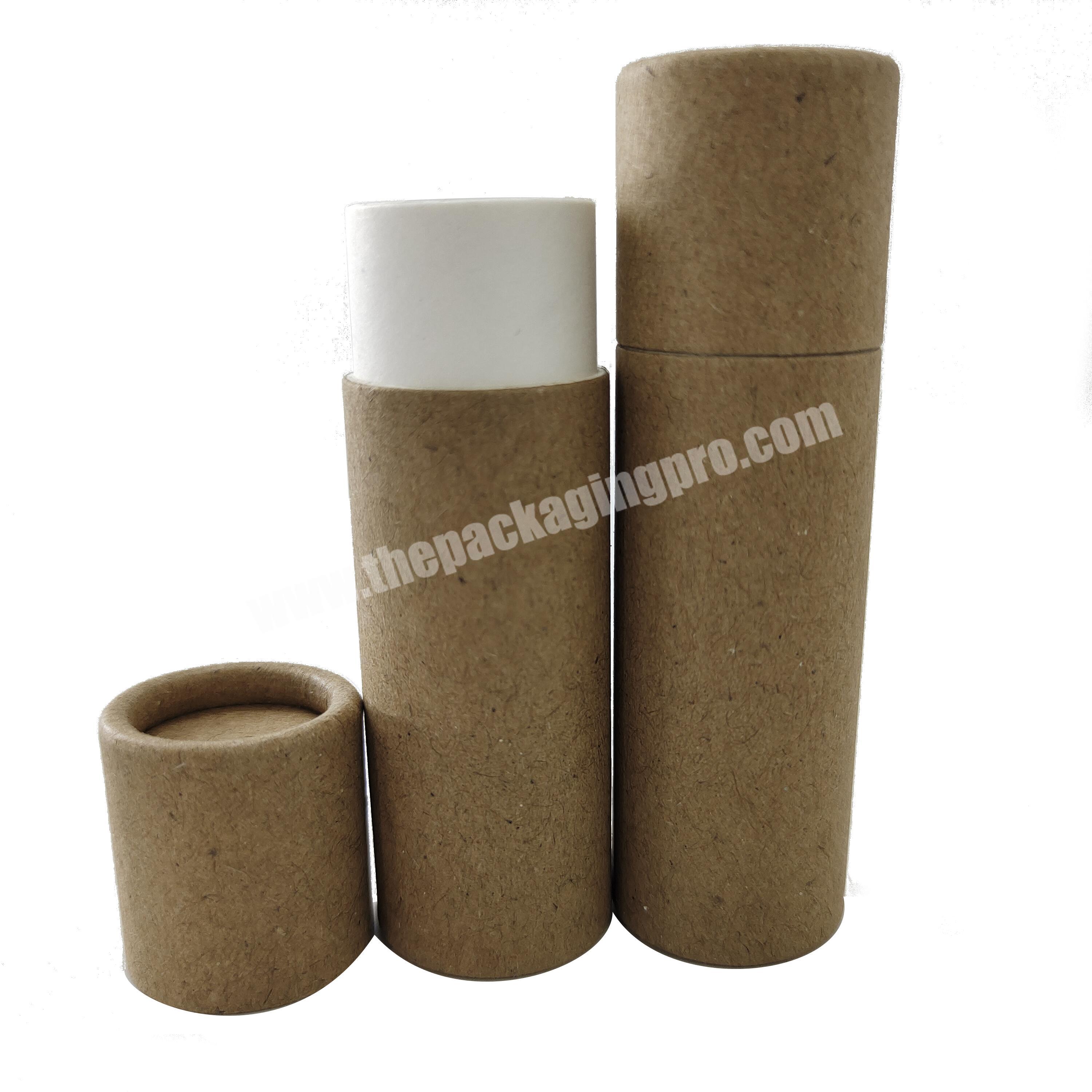 0.3oz Lip Balm Packaging Push Up Paper Lipbalm Tubes