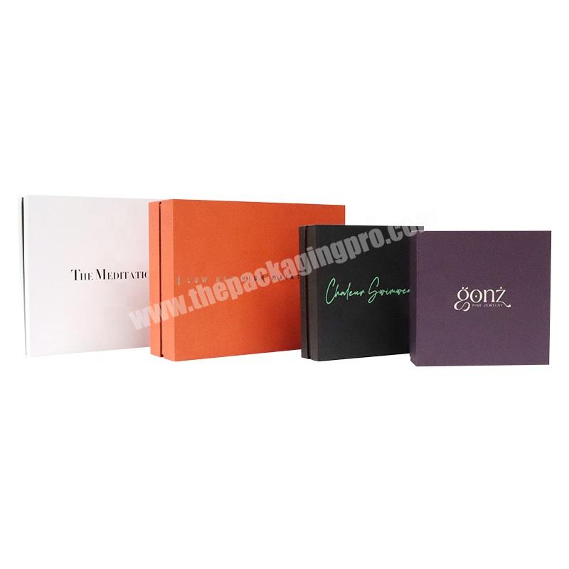 2 Pieces Lid and Base Box Custom Product Packaging Gift Box for clothes