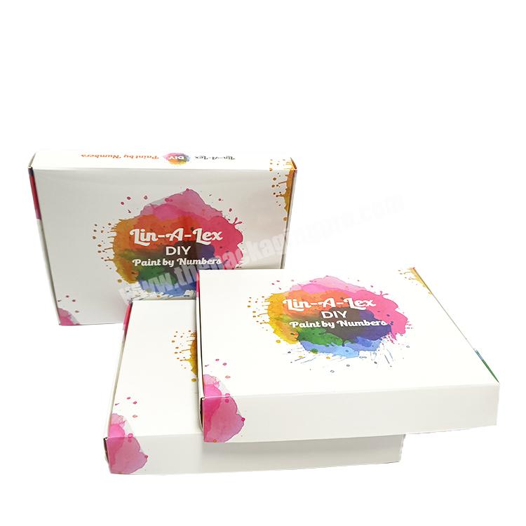 Beautiful custom gift packaging boxes colored pencils box drawing set box