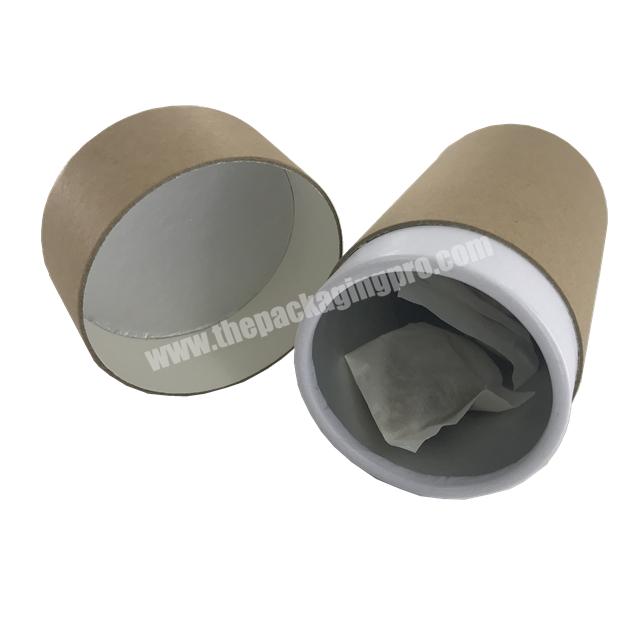 Biodegradable Cylinder Paper Tube Tea Packaging Kraft Paper