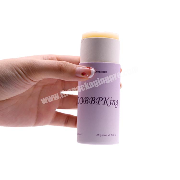 Biodegradable Wholesale Empty Lipstick Paper Lip Balm Tube Packaging With Cheapest Price