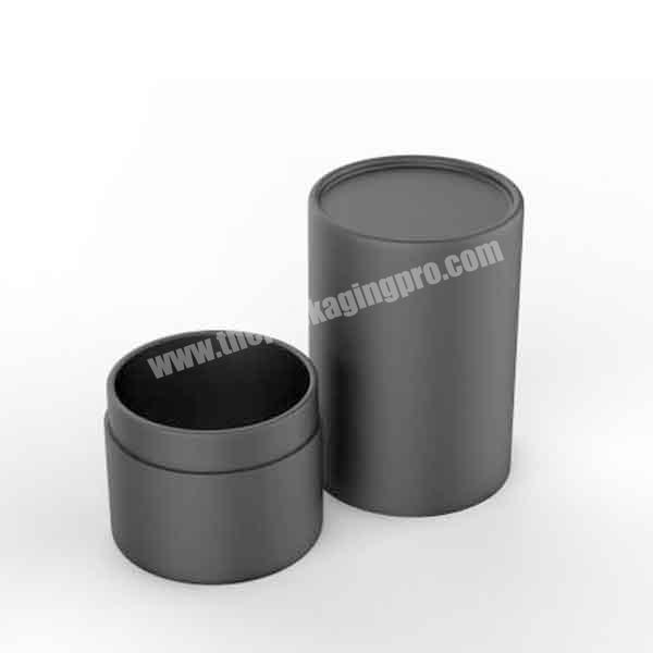 Biodegradable printed logo kraft paper incense barrel roll tube cylindrical packaging box