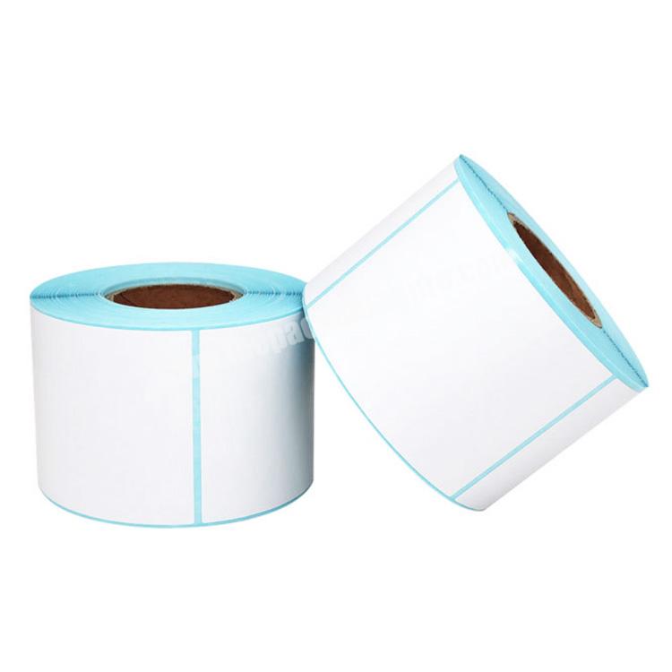 Blank Adhesive Etiqueta Thermal Paper Sticker Label Rolls Direct Thermal Barcode Shipping Printer Label