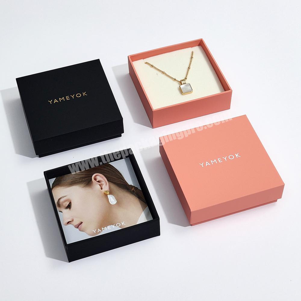 New Bow Necklace Packaging Box Bracelet Box Ring Box Pendant - Temu