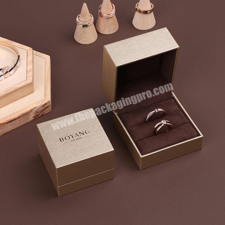 Boyang Ring Box Fashion Gift Storage Bijoux Jewelry Ring Box Luxury