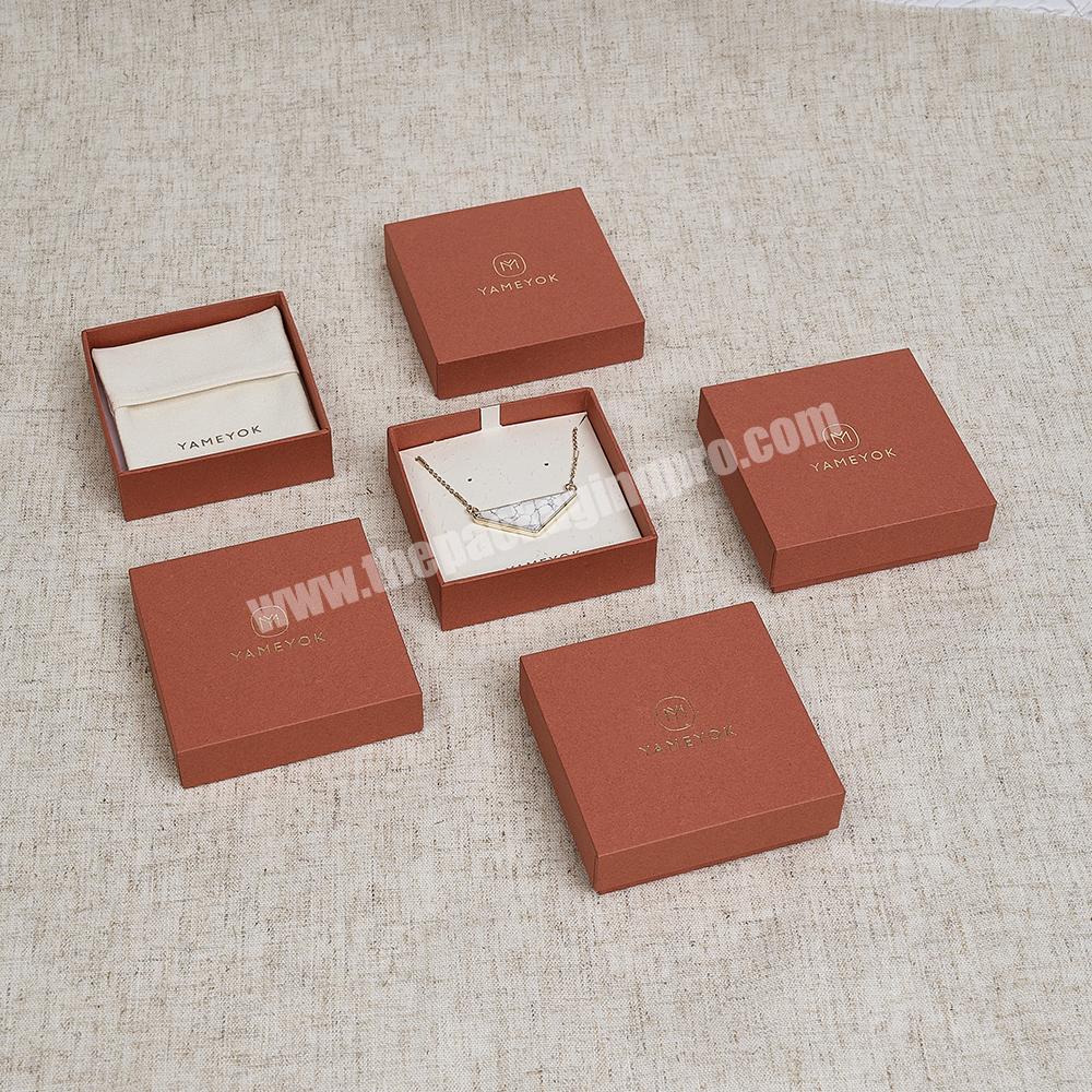 Boyang Wholesale Eco Friendly Paper Custom Logo Printed Luxury Small Gift Jewellery Jewelry Packaging Boxes