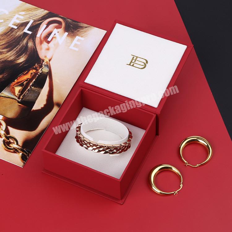 Boyang Wholesale Luxury Custom Logo Gift Cheap Paper Jewelry Boxes Bangle Bracelet Box Jewellery Packaging